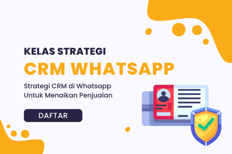Ecourse Strategi CRM Whatsapp